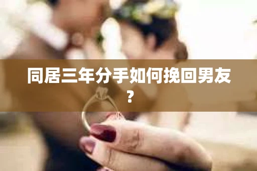同居三年分手如何挽回男友？