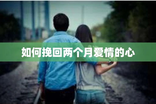 如何挽回两个月爱情的心