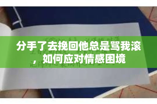 分手了去挽回他总是骂我滚，如何应对情感困境