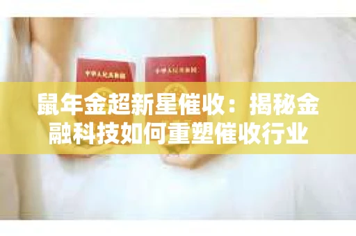鼠年金超新星催收：揭秘金融科技如何重塑催收行业