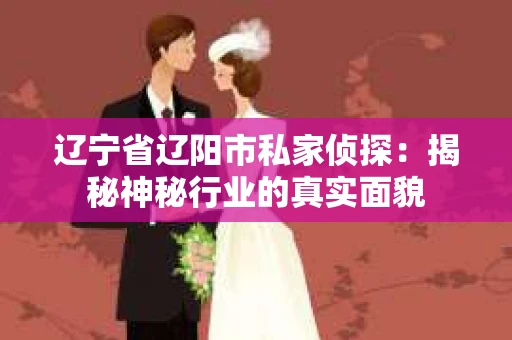 辽宁省辽阳市私家侦探：揭秘神秘行业的真实面貌