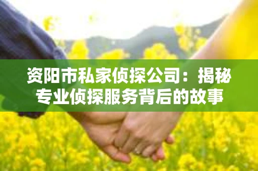 资阳市私家侦探公司：揭秘专业侦探服务背后的故事