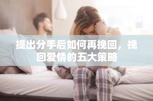 提出分手后如何再挽回，挽回爱情的五大策略