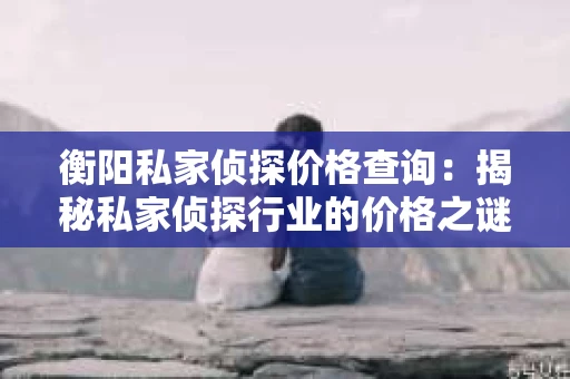 衡阳私家侦探价格查询：揭秘私家侦探行业的价格之谜