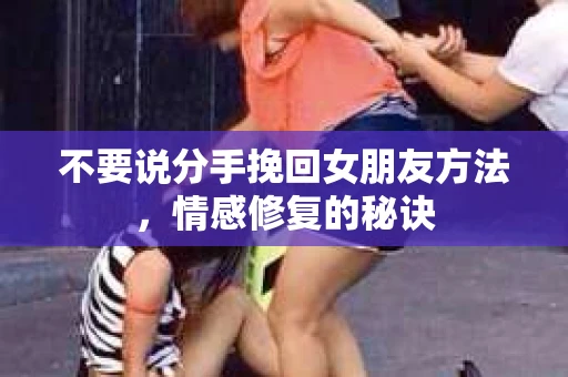 不要说分手挽回女朋友方法，情感修复的秘诀